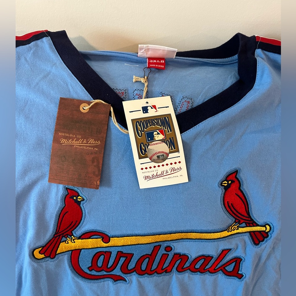 Mitchell & Ness St. Louis Cardinals Ozzie Smith Jersey Men's Size: 3XL Big - Picture 2 of 6